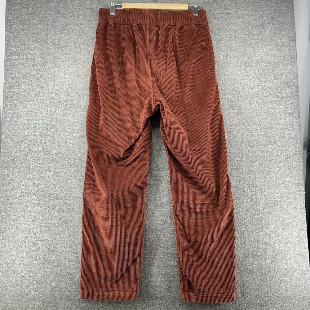 Pact Corduroy Organic Cotton Pants Women Size Large  Rust Brown Casual - Picture 2 of 9